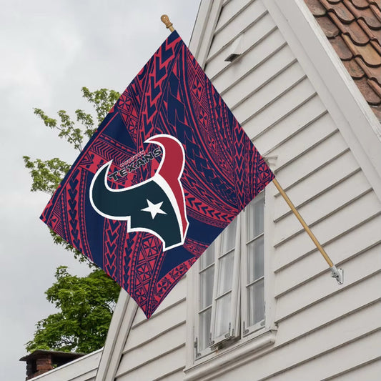 Tribal NFL Texans House Flag