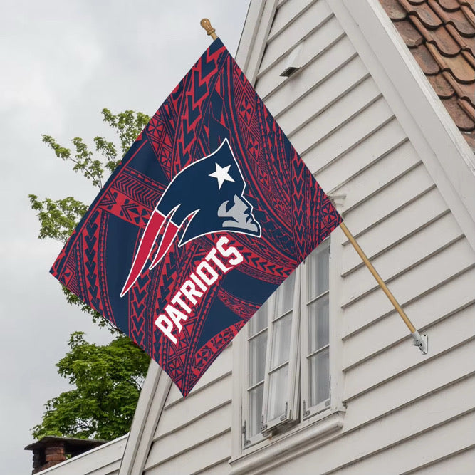 Tribal NFL New England Patriots House Flag