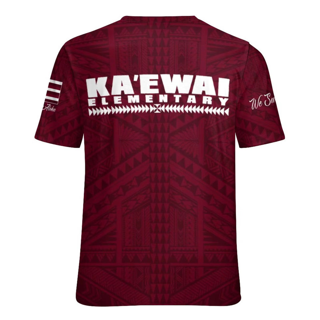 Adult Tribal Dri-fit T-shirt (Ka’ewai Elementary School)