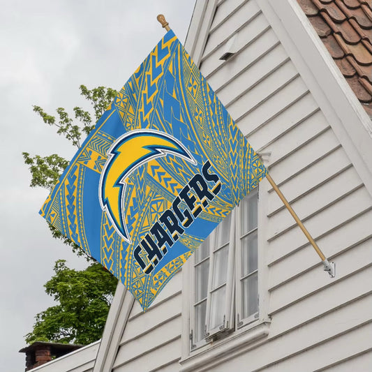 Tribal NFL Los Angeles Chargers House Flag