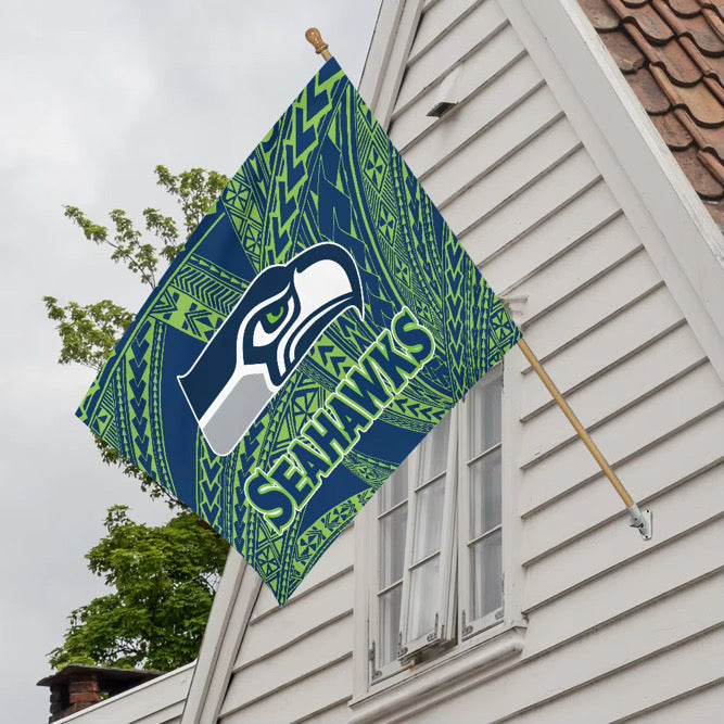 Tribal NFL Seattle Seahawks House Flag