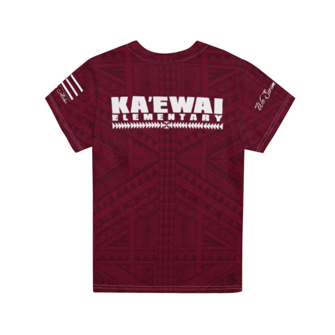 Student Tribal Dri-fit T-shirt (Ka’ewai Elementary School)