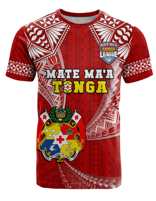 Mate Ma'a Tonga Polynesian Tribal T-Shirt