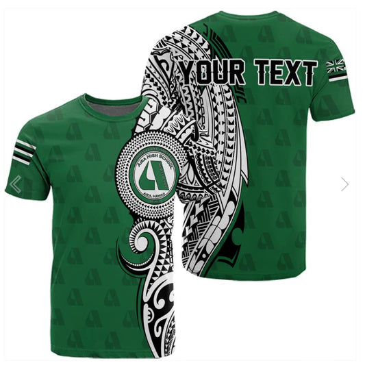 Custom High School Dri-Fit Shirts • Aiea High Custom Design