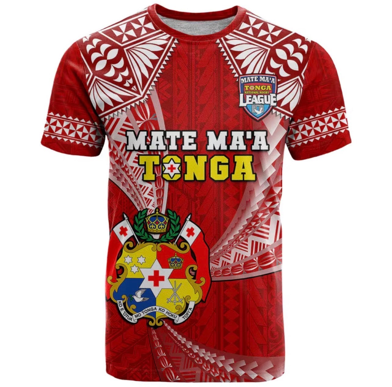 Mate Ma'a Tonga Polynesian Tribal T-Shirt