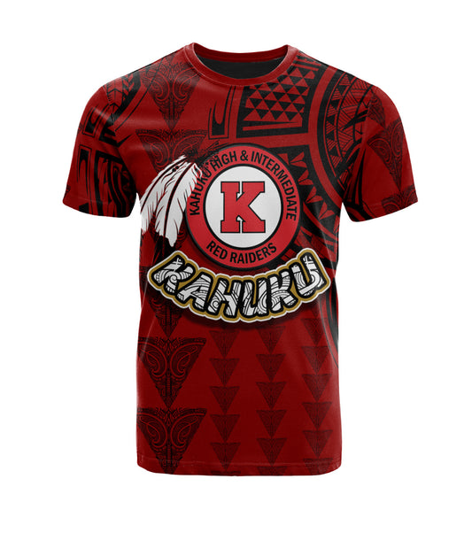 Kahuku High Dri-Fit Polynesian Tribal T-Shirt