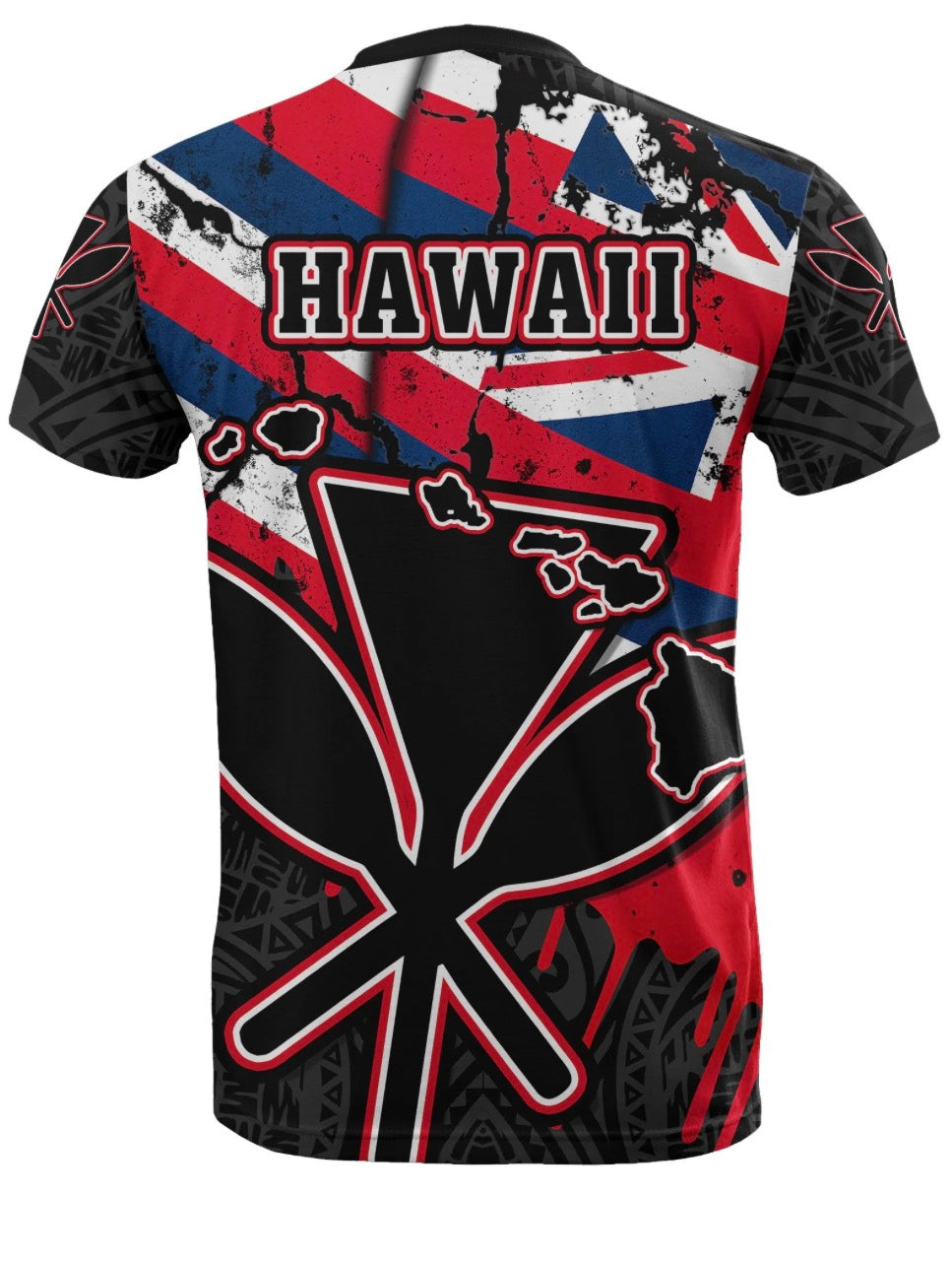 Hawaii Tribal Dri-Fit Shirt • Island Style Design