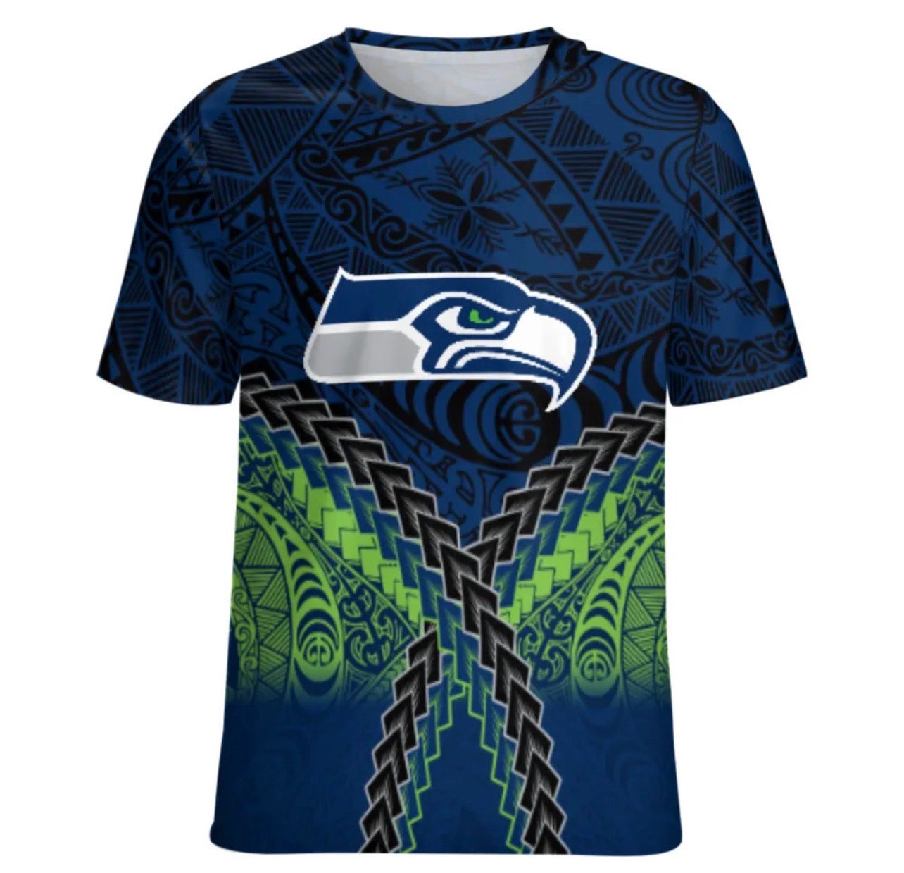 Seahawks NFL Hawaiian Tribal Tee – Lightweight Dri-Fit