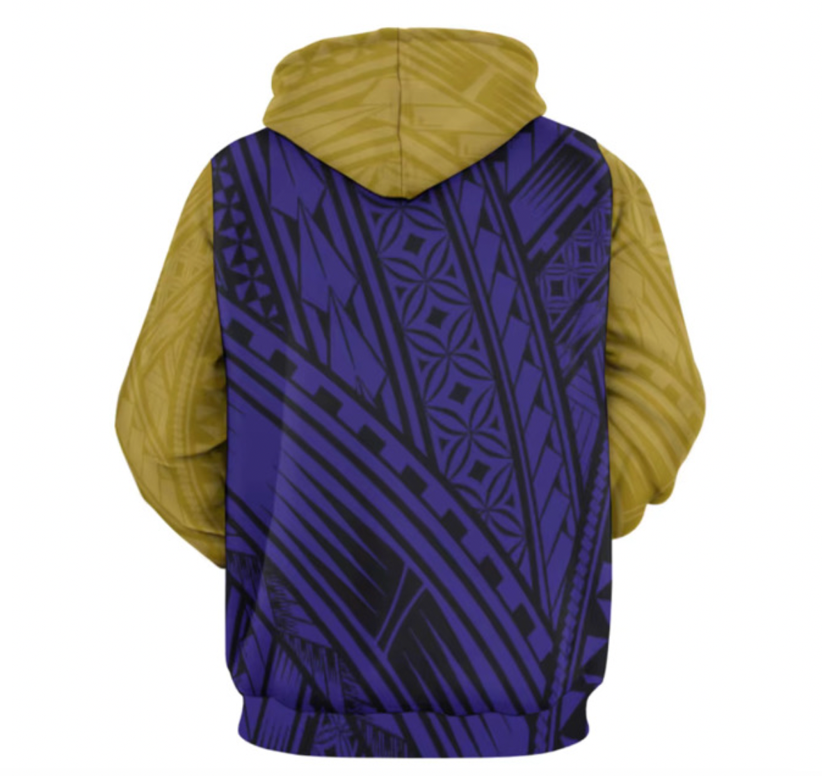 Ravens Tribal Design Hoodie | Polynesian NFL Hoodie
