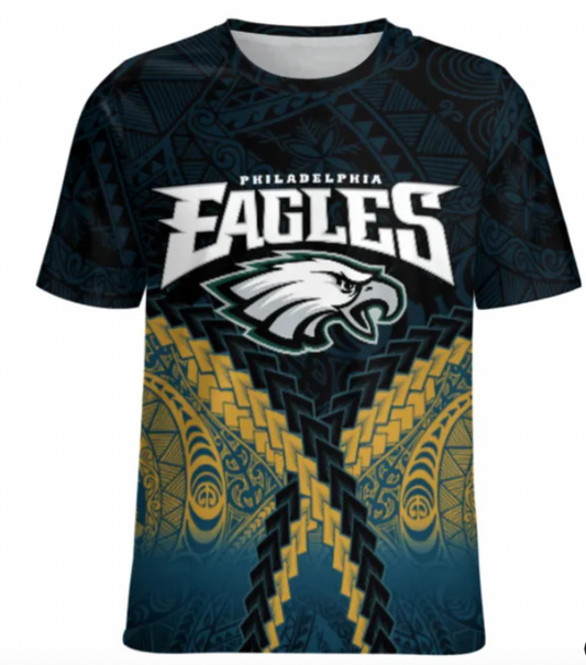 Exclusive Philadelphia Eagles Hawaiian Tribal Tee – Lightweight Dri-Fit