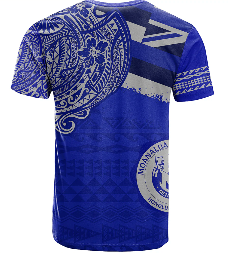 Moanalua Hawaiian Tribal Dri-Fit Shirt • Island Style Design