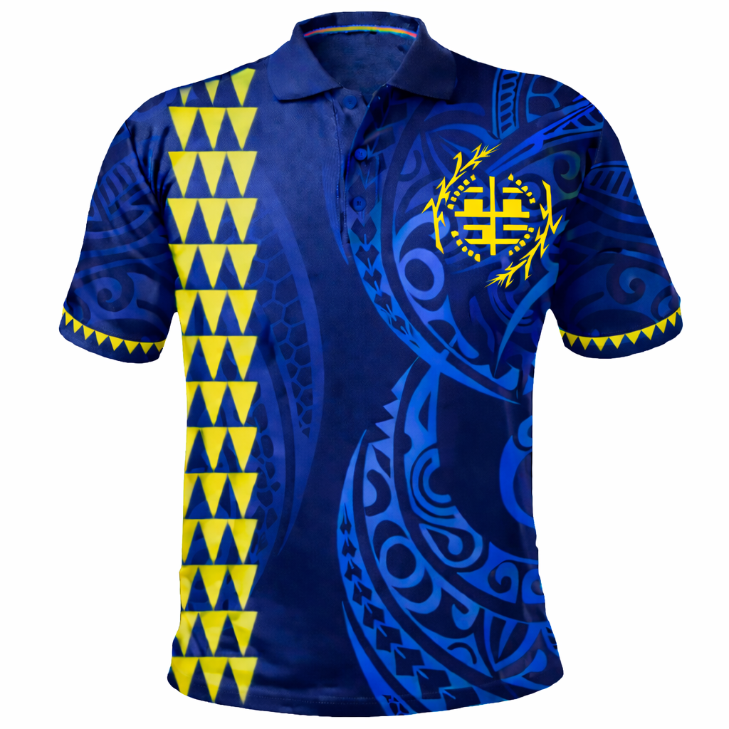 August Ahrens Elementary School Polynesian Tribal Polo Shirt