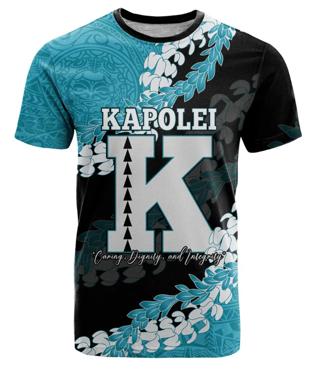 Kapolei Tribal Dri-Fit Shirt • Island Lei Style Design