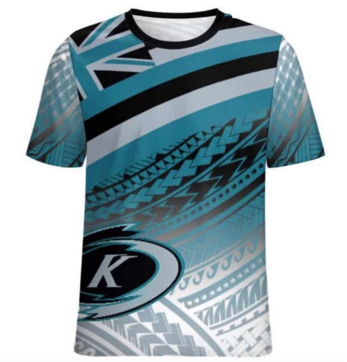 Kapolei Hawaiian Tribal Dri-Fit Shirt • Island Style Design