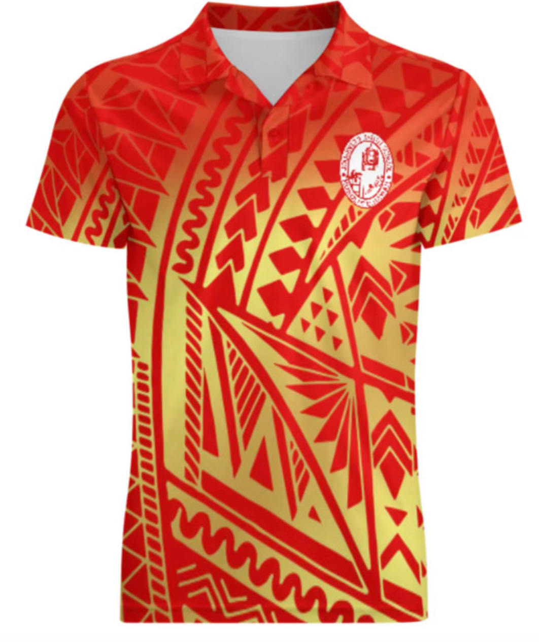 Roosevelt High School Polynesian Tribal Polo Shirt